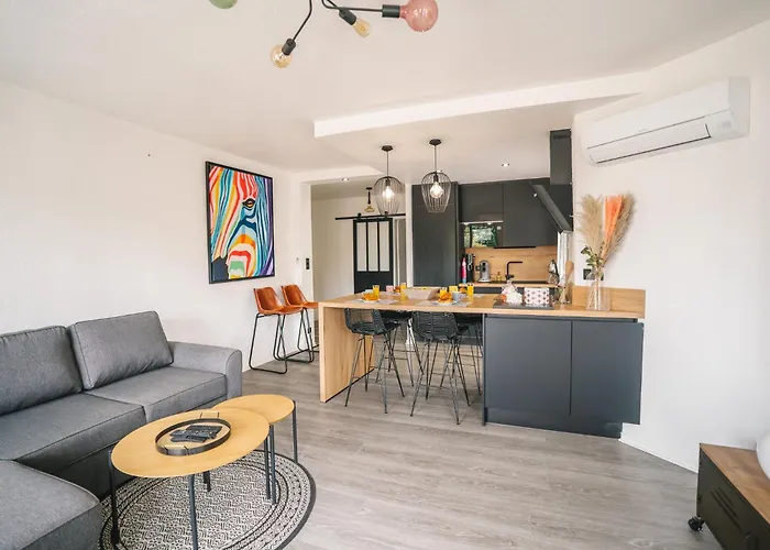 Apartment Magnifique T3-terrasse-parking-centre Ville-ad Carcassonne