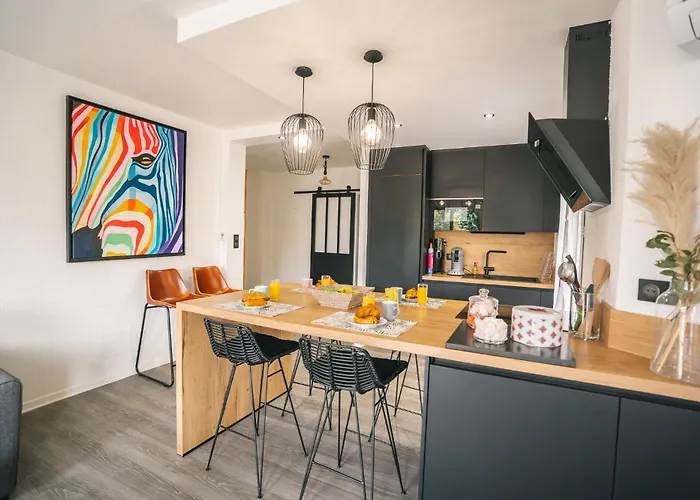 Magnifique T3-terrasse-parking-centre Ville-ad Apartment