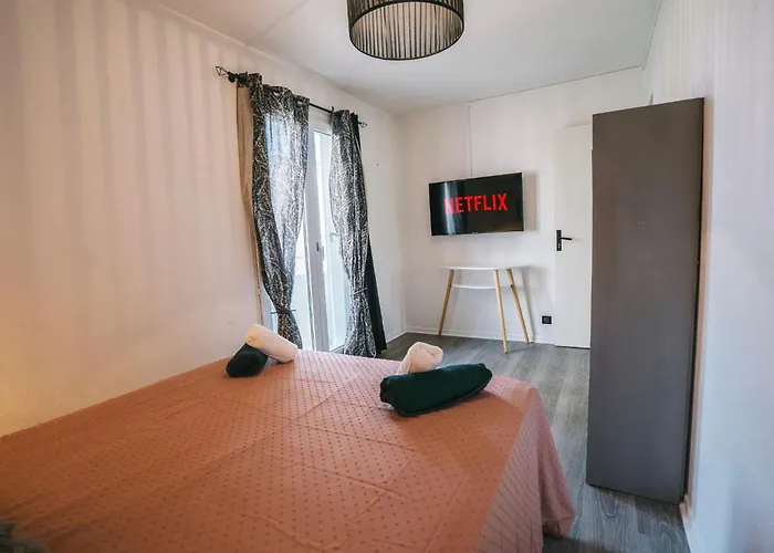 Magnifique T3-terrasse-parking-centre Ville-ad Apartment *